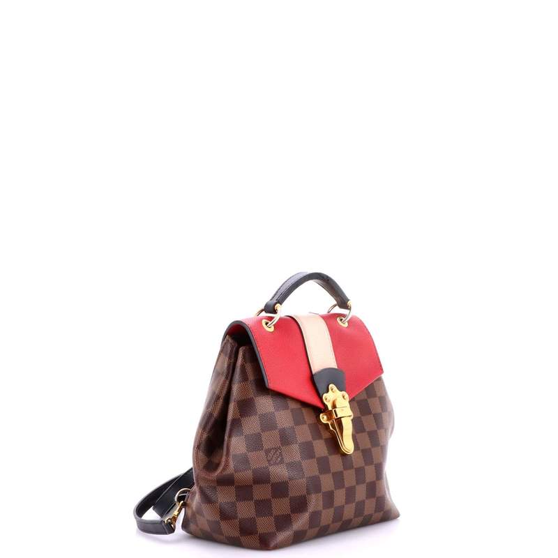 Pre-owned･FairClapton Backpack Damier and Leather