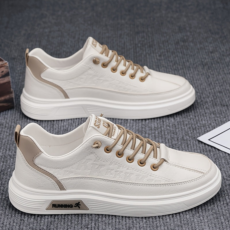 Men's Korean Style Trendy Low-Top Sneakers: Versatile, Lightweight Casual Shoes for Youthful Fashion and Sports - Oversized Sizes Available