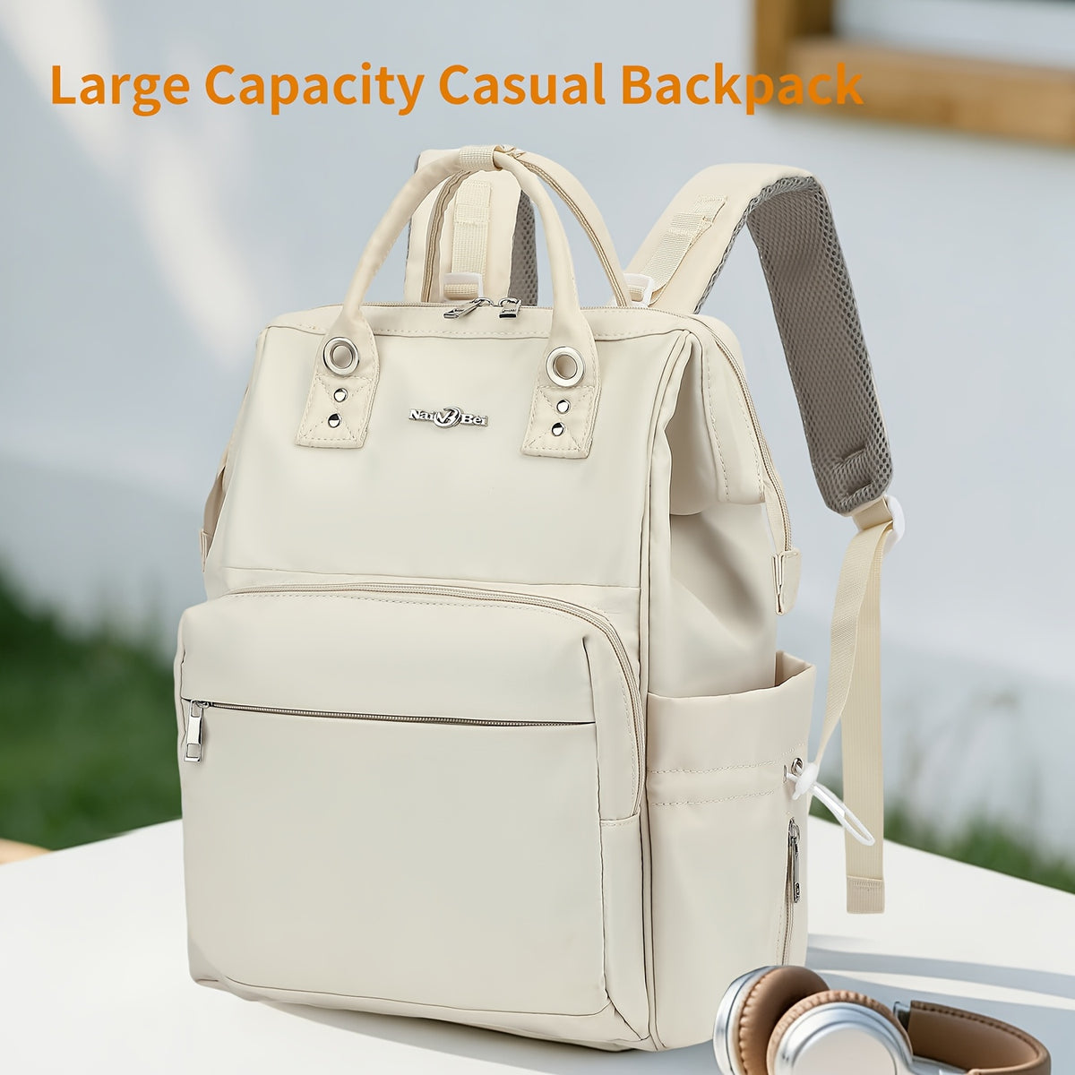 Casual Backpack, Diaper Bag Backpack, Very Suitable for Men And Women'S Leisure Travel And Daily Use Diaper Bag Handbag Nurse Bag Back Bag Casual Travel Backpack, Black