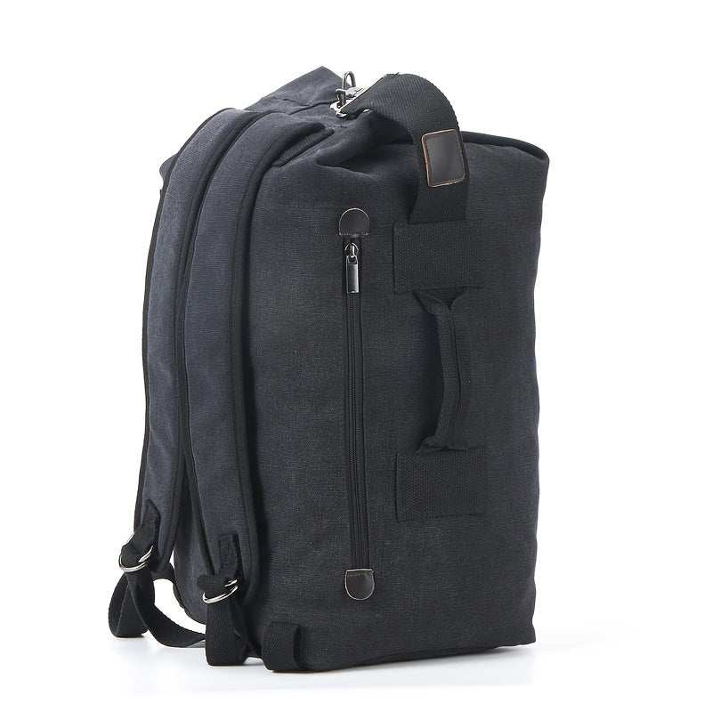 Retro Large Capacity Backpack, Travel Bag Student Schoolbag, Outdoor Travel Sports Backpack, Trendy Men's Bag