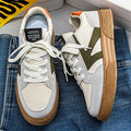 New Men'S Shoes: Low-Cut Slip-On Sneakers with Mixed Colors, Casual Style, Trendy, Versatile, Youth-Oriented, Canvas Material, Breathable, Sporty-Casual Shoes