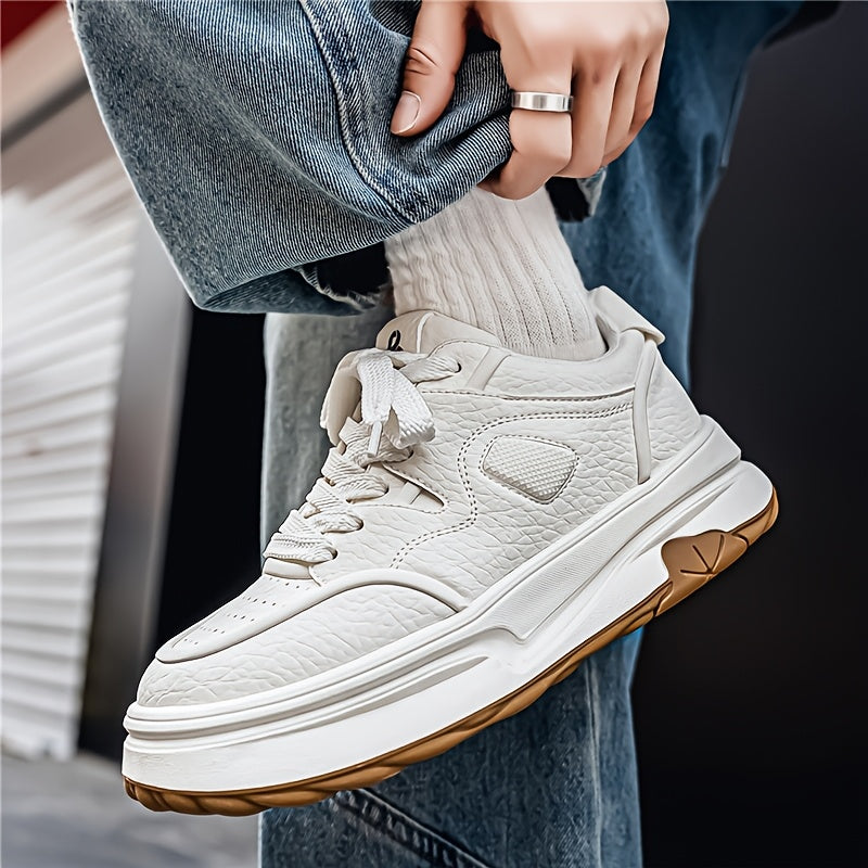 Men'S Outdoor Casual Athletic Sneakers Fashionable Trendy Lightweight Comfortable All-Season Wear
