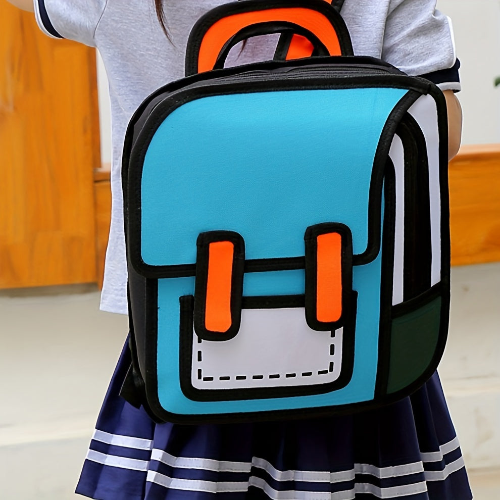 Anime 3D Multifunctional Backpack Fashion Comic Backpack Large Capacity Comfortable Backpack - Durable And Stylish Designed for Everyday Use