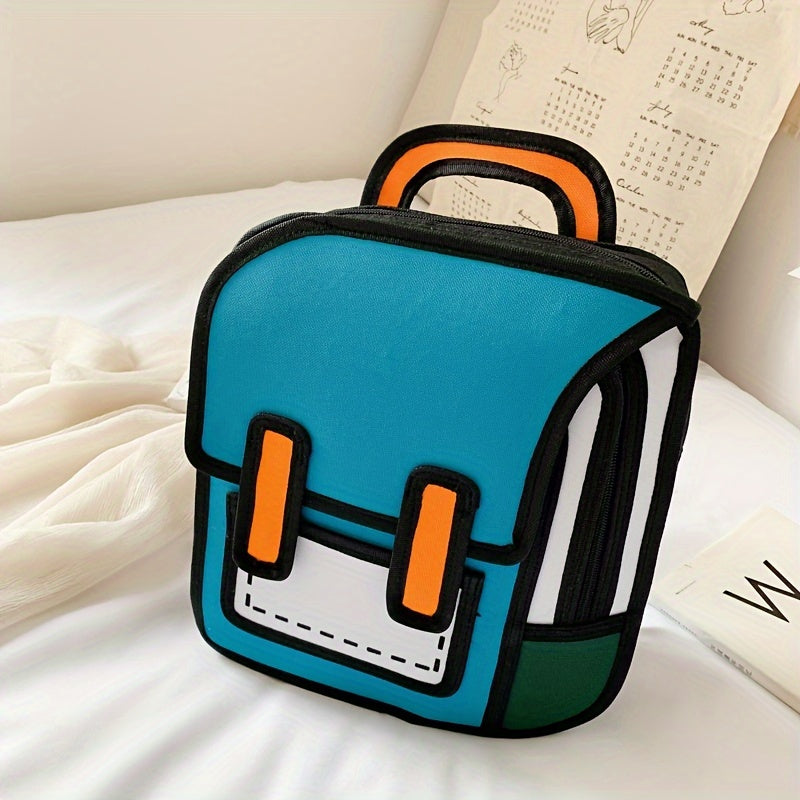Anime 3D Multifunctional Backpack Fashion Comic Backpack Large Capacity Comfortable Backpack - Durable And Stylish Designed for Everyday Use