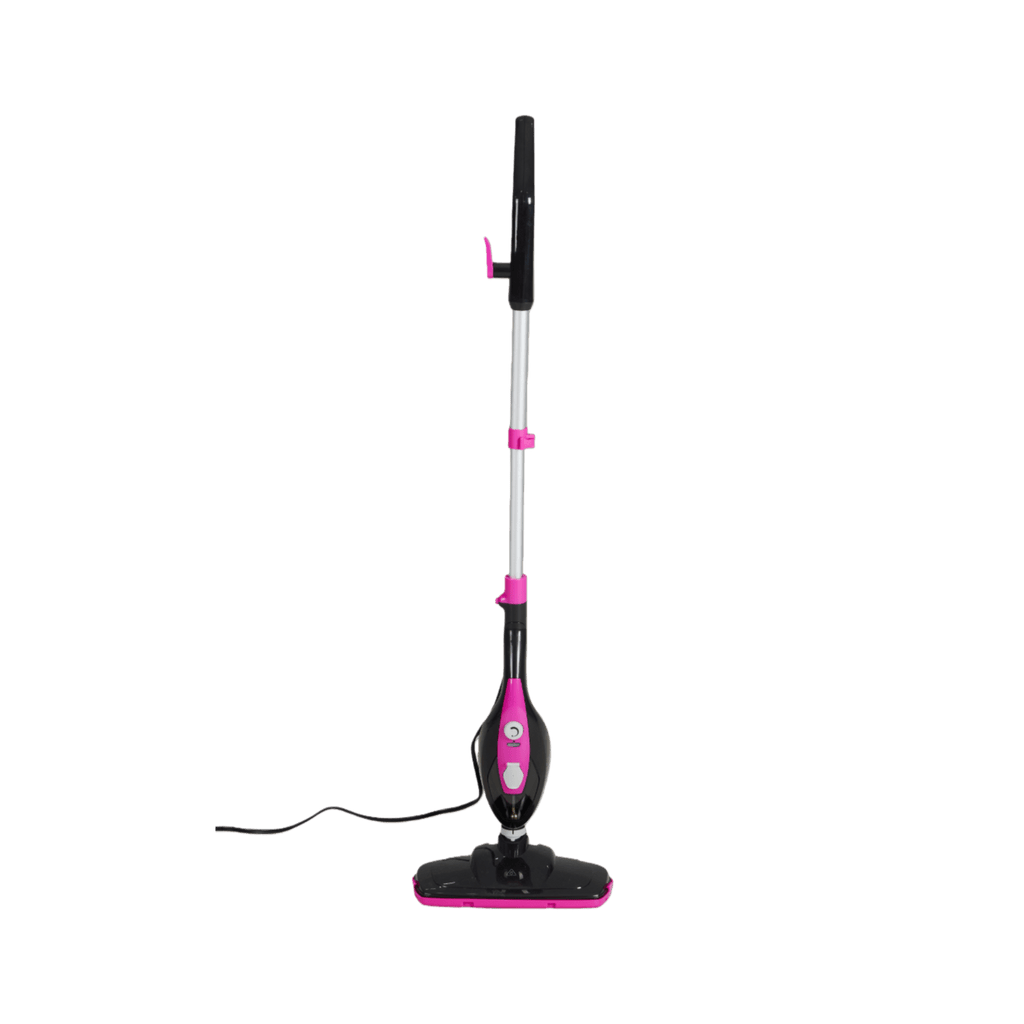 10in1 Steam Mop, 1550W Detachable Handheld Floor Cleaner with 16ft Power Cord 2 Washable Pads for Hardwood Tile Carpet and More