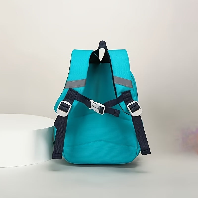 1pc Back-To-School Personalized Casual Backpack, Customizable with Name, Text, Or Blessing, Featuring Cute Cartoon Dinosaur Print, Lightweight, Multifunctional, And Easy to Carry. Durable Fabric, Multiple Colors Available