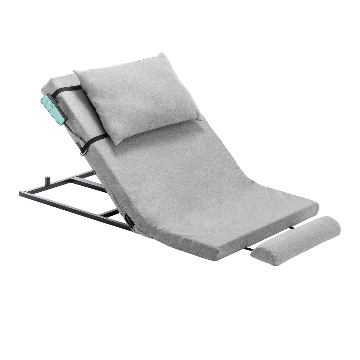Adjustable Bed Backrest 4-68° Lift, 300 LBS Weight Capacity, Machine-washable Fabric, Suitable for Elderly, Pregnancy, Patients, Handicap Assistance - Fits Most Bed Frames