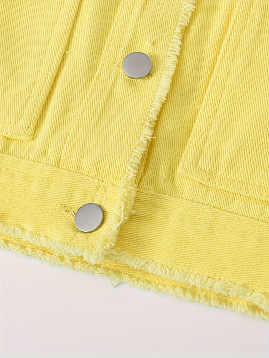 Women's Candy Color Sleeveless Denim Vest Button Jean Waistcoat Collarless Jacket Tassel Design Vest for Women