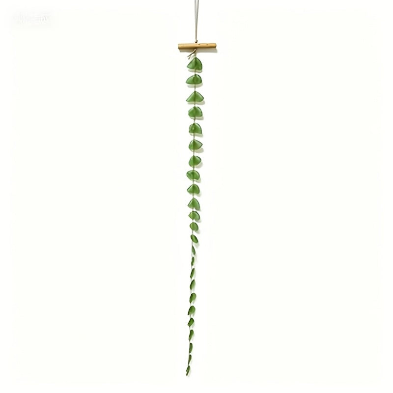 Sea Glass Wind Chime Handcrafted 96cm Extra-Long | Soft Ocean Tones, Genuine Driftwood & Upcycled Beach Glass Pendants, Natural Acoustic Soundscape for Garden, Patio, Balcony or Indoor Boho Decor, Unique Coastal Home Gift