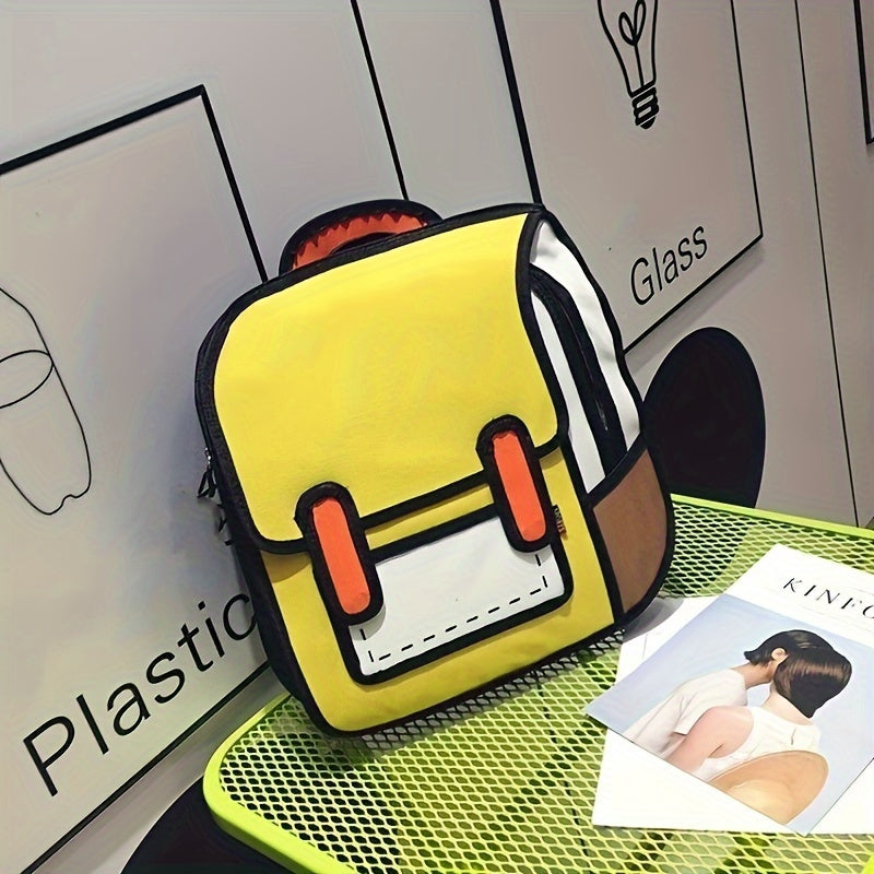 Anime 3D Multifunctional Backpack Fashion Comic Backpack Large Capacity Comfortable Backpack - Durable And Stylish Designed for Everyday Use