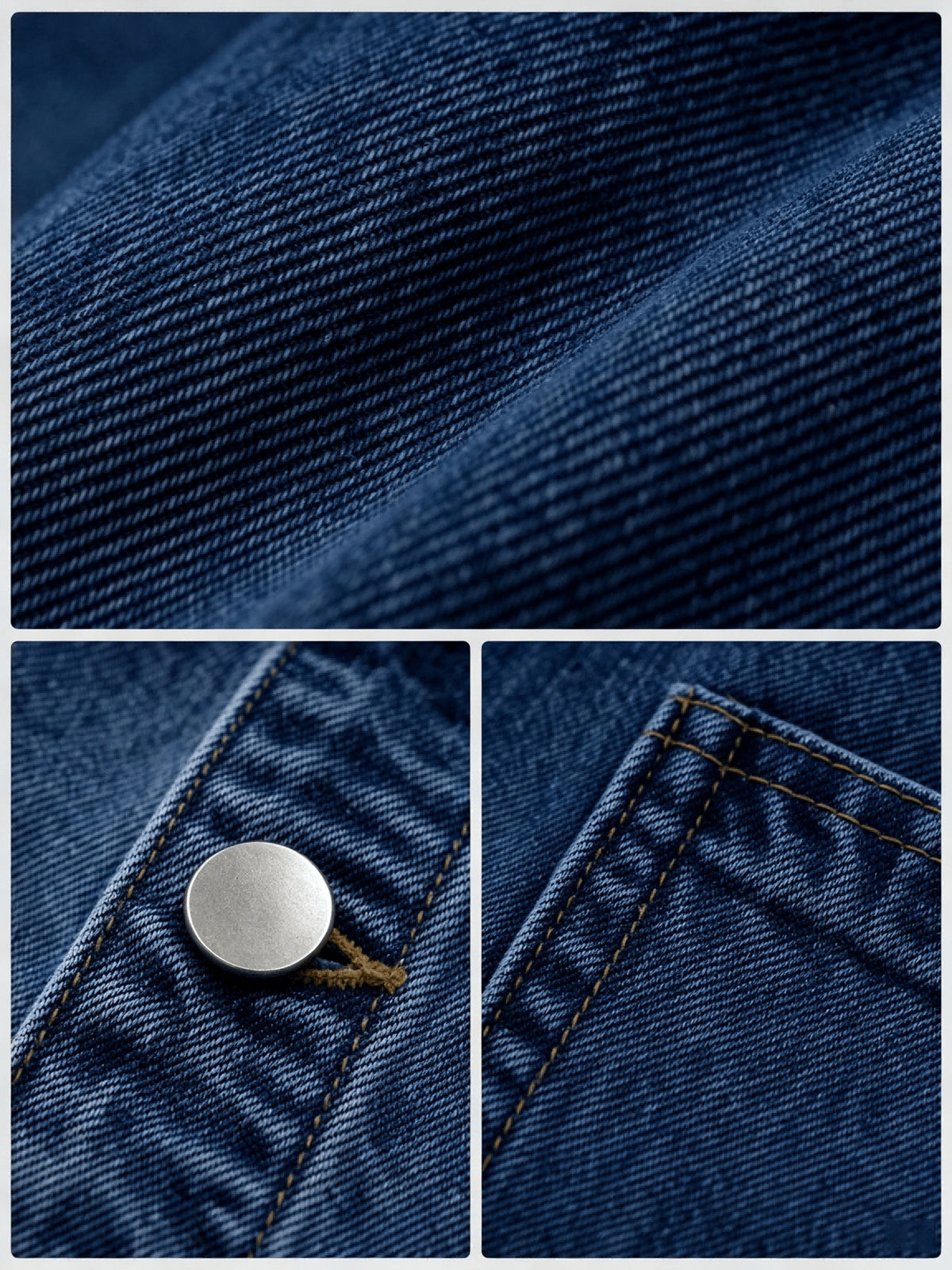 Women'S Cropped Denim Jacket Button-Up Long Sleeve Casual Jean Jacket Fall Winter Outerwear