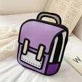 Anime 3D Multifunctional Backpack Fashion Comic Backpack Large Capacity Comfortable Backpack - Durable And Stylish Designed for Everyday Use