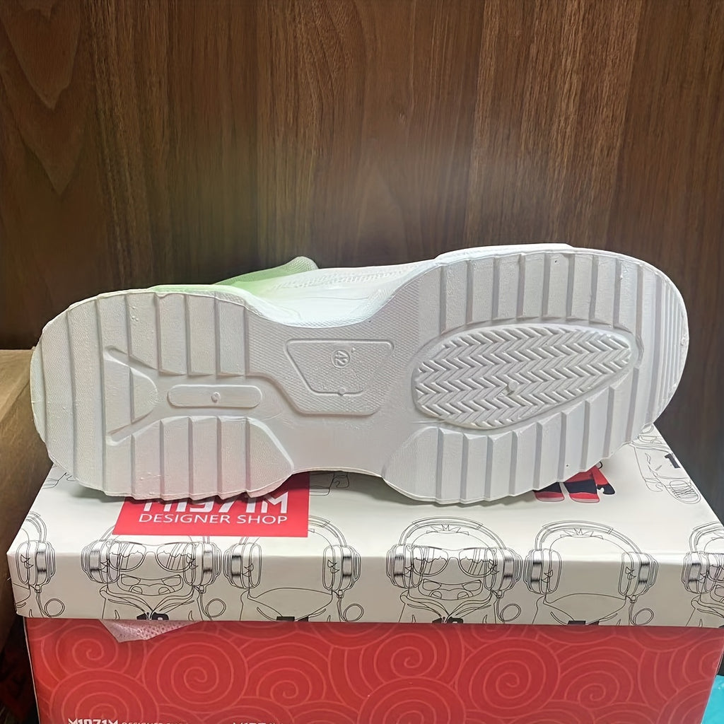 Men'S Shoes Autumn High-Top Sneakers 2023 Spring New Men'S Casual All-Match Athletic Shoes Trendy Board Shoes