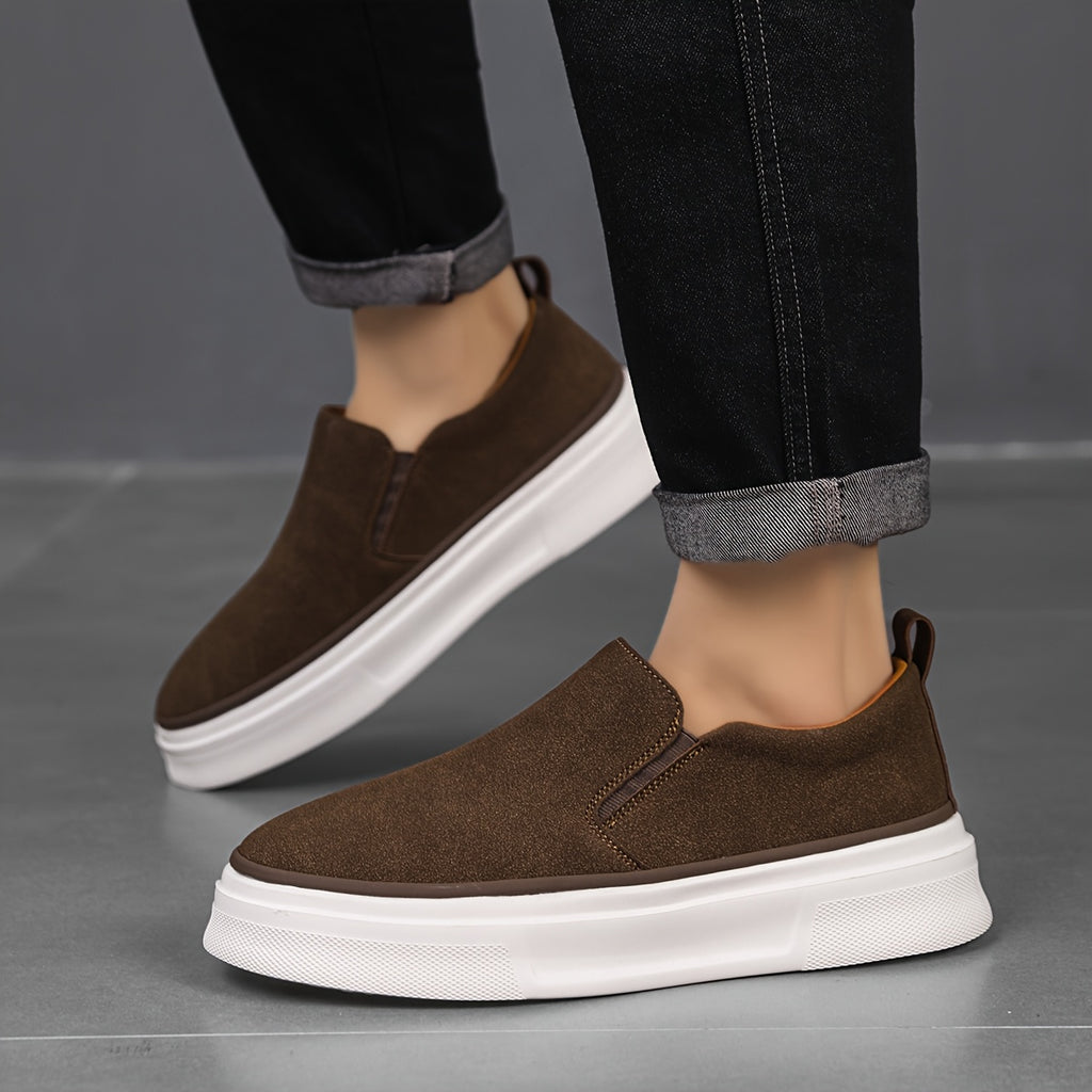 Men's Slip-On Sneakers • All-Season • Lightweight • Comfortable Casual