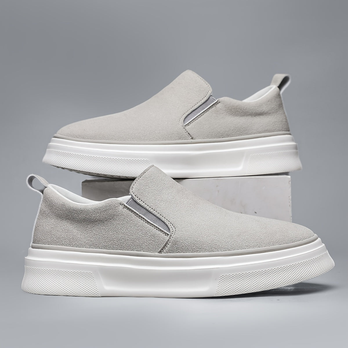 Men's Slip-On Sneakers • All-Season • Lightweight • Comfortable Casual