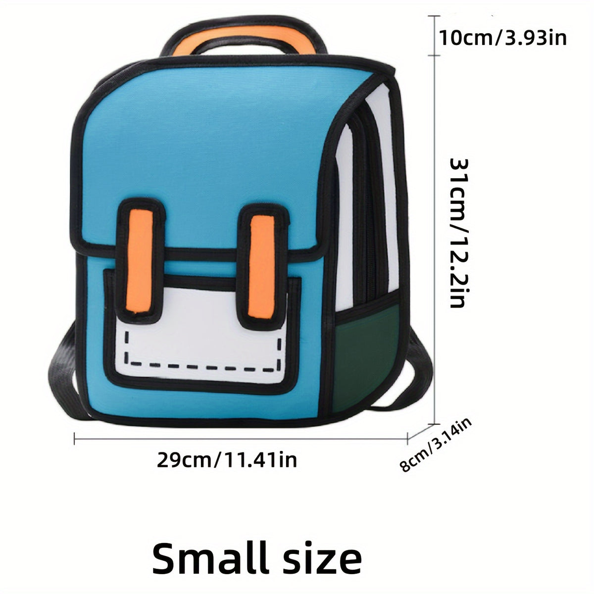 Anime 3D Multifunctional Backpack Fashion Comic Backpack Large Capacity Comfortable Backpack - Durable And Stylish Designed for Everyday Use