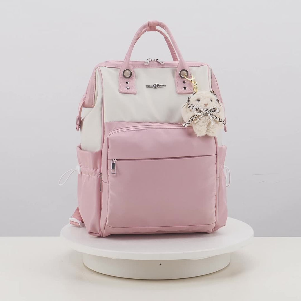 Casual Backpack, Diaper Bag Backpack, Very Suitable for Men And Women'S Leisure Travel And Daily Use Diaper Bag Handbag Nurse Bag Back Bag Casual Travel Backpack, Black