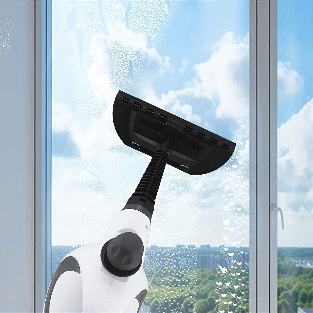 [Portable Multi-Purpose] Steam Cleaner - Multi-Functional Household Handheld Steam Cleaner 1050W With 12 Accessories - Suitable For Kitchen, Tiles, Windows, Cars, Carpets - No Chemical Substances - Portable Multi-Purpose Steam Cleaner (US Standard)