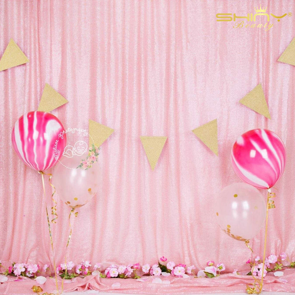 10pcs Pack Outdoor Curtains Suitable for Celebration Party Wedding Drapes with Sequin Backdrop, Semi-Sheer Blinds for Gazebo, Garden, Doorway - Grommet Top Hanging Curtains, Hand Washable /Nylon Decor