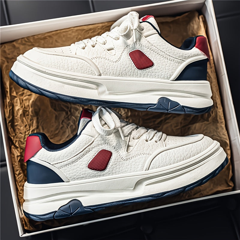 Men'S Outdoor Casual Athletic Sneakers Fashionable Trendy Lightweight Comfortable All-Season Wear